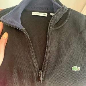 Black Lacoste pullover 🖤